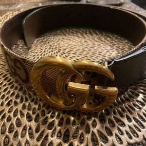 Authentic Gucci Belt Brown. Size 95 (34)